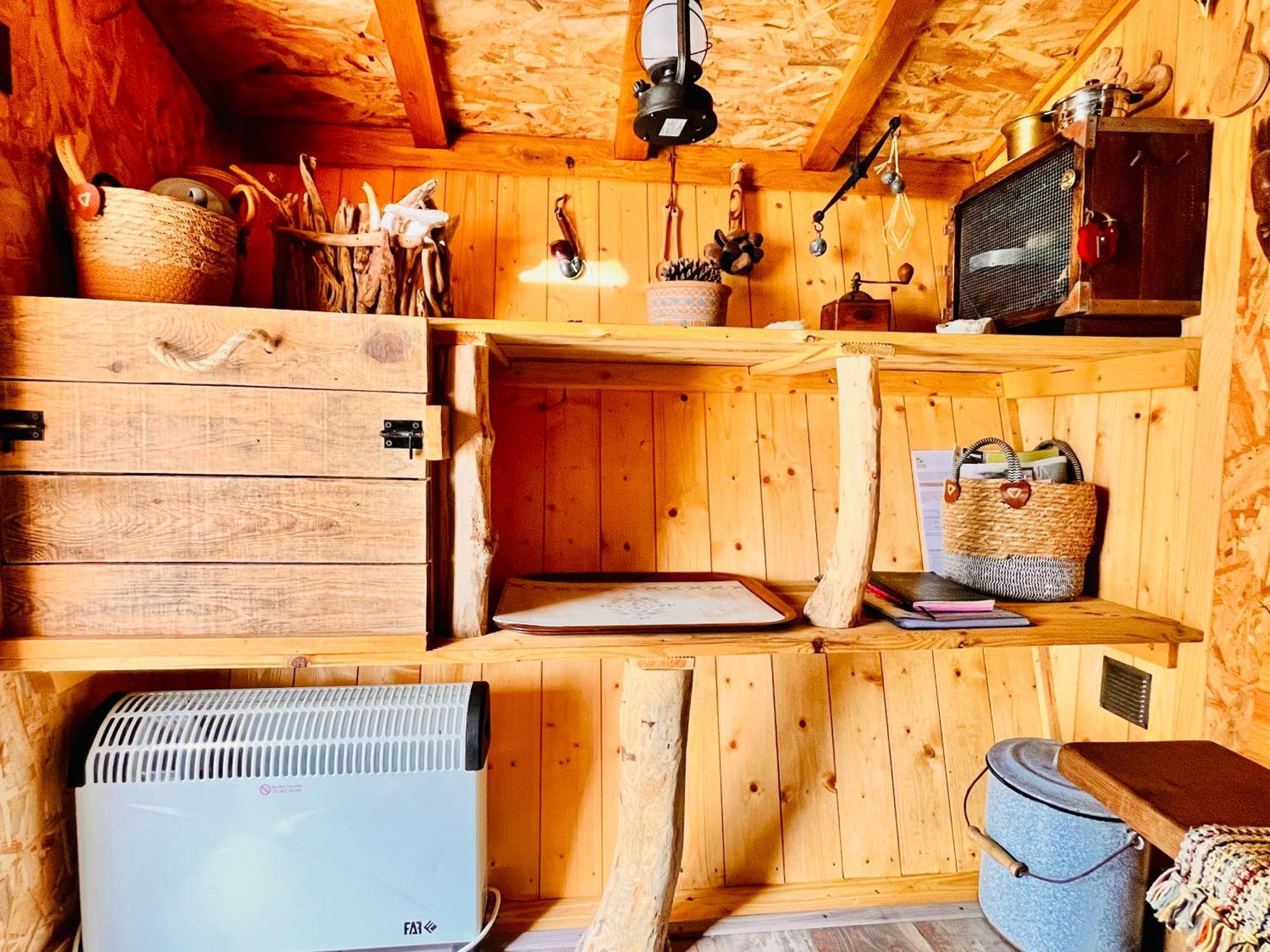 La Cabane Perchee Du Trappeur Ecrainville Екстер'єр фото